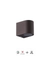 KANDANCHU * APLIQUE EXTERIOR 1L*GU10 CORTEN